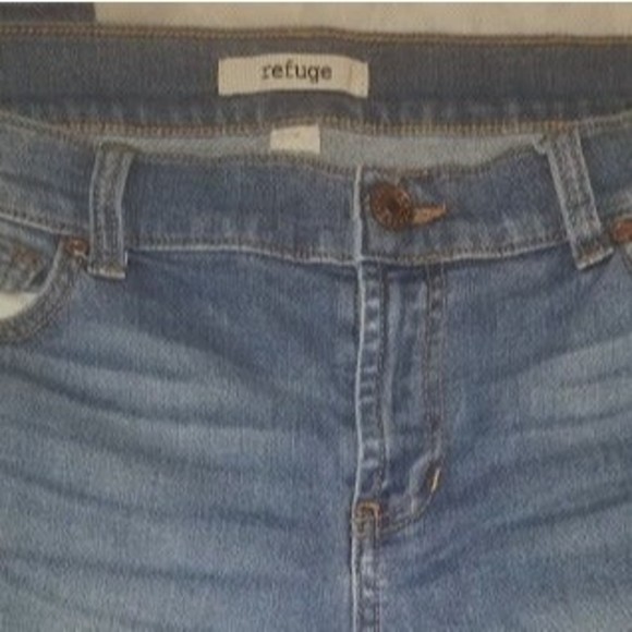 Refuge, Ripped Skinny Jeans, Blue (12) - Picture 3 of 6